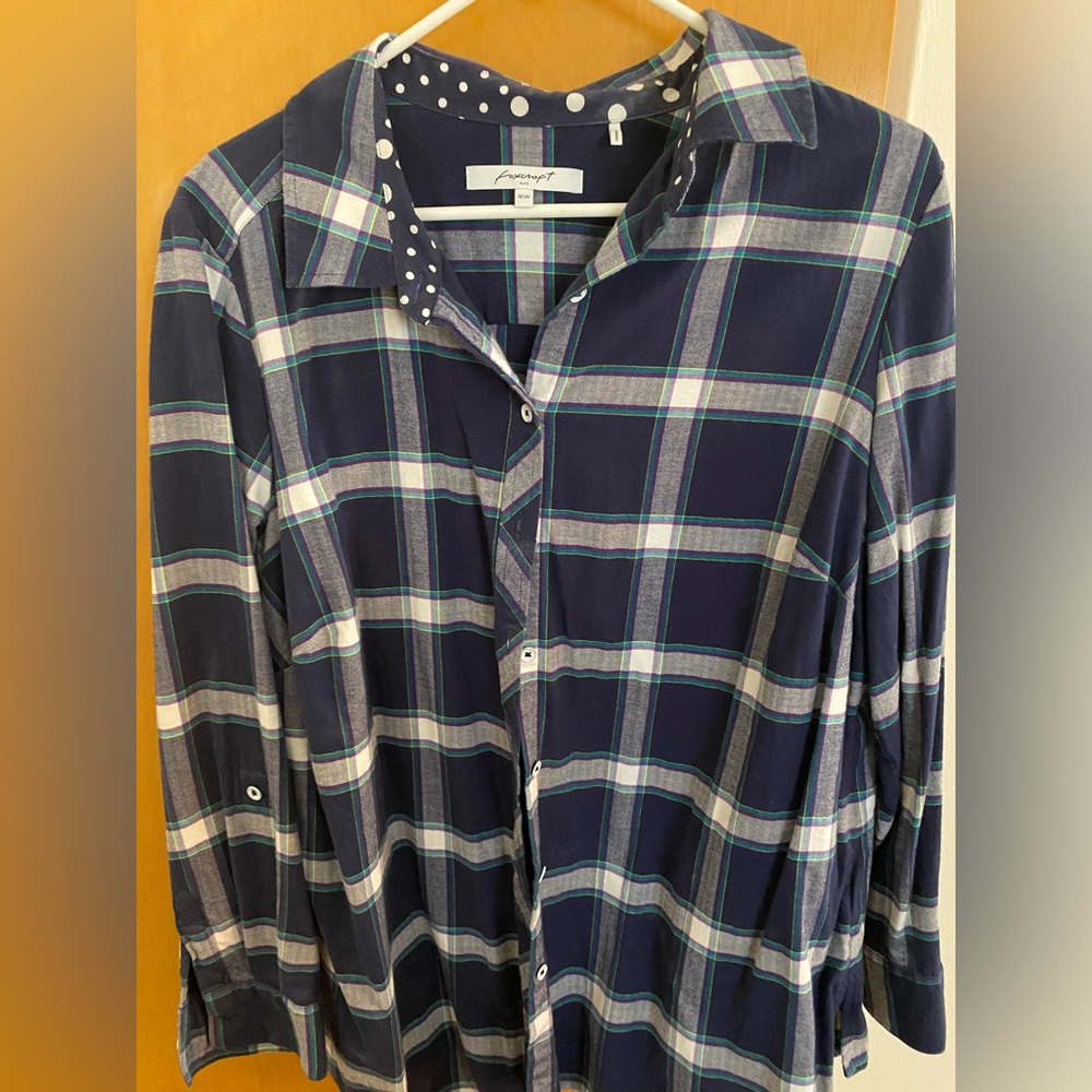Foxcroft Flannel Button Down Shirt